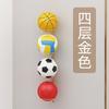 Estante de baloncesto sencillo para interiores, para colgar en la pared, sin perforaciones, para la escuela infantil