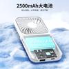 Ventilador de Cuello Plegable Colgante Nuevo Producto Transfronterizo Portátil Carga USB Soporte de Escritorio Espejo de Maquillaje Ventilador de Cuello Colgante de Mano