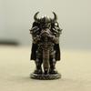 Chuangbai Cobre Samurai Brilhante Japonês Soldado Antigo Modelo de Brinquedo Acabado Jogo de Mesa Ornamentos de Carro Feito à Mão