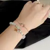 Lujo Ligero Ojo de Gato Estrella Luna Pulsera de Dos Piezas Pulsera Regalo para Mejor Amiga Mujer Joyería de Corea del Sur de Gama Alta 2022