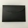 Venta al por mayor No. 9 sobres grandes estilo occidental Papel perlado Sobre para contrato A4 Sobre de color negro rojo Se puede fijar LOGOTIPO