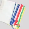 Bolsa de Archivo de Rejilla para Oficina, Bolsa de Información Portátil Impermeable de Color, Bolsa de Papelería con Cierre Transparente, Bolsa de Información para Estudiantes al por Mayor