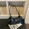 Bolso de Estilo Casual Transfronterizo 2026 Verano Nueva Moda Versátil Gran Capacidad Bolso Simple de Hombro Cruzado Bolso Dumpling