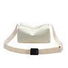 Bolso de Lona Texturizado para Mujer 2024 Nuevo Bolso de Hombro de Terciopelo Bolso Cruzado Pequeño Bolso Almohada Sencillo para Viajes Bolso Bandolera