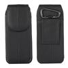 Para Samsung Z Fold3 bolsa de cintura de cuero de primera capa funda tipo libro para teléfono plegable Huawei Mate X bolsa colgante para pantalla plegable