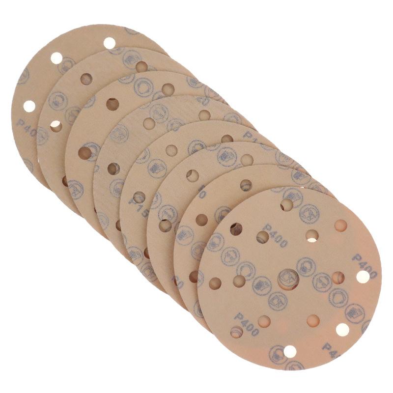 背绒圆盘思达Y339黄砂6寸15孔白4