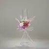 Copas de Champaña de Aspecto Elegante para Bodas y Compromisos Decoradas con Flores Inmortales, Escenas de Brindis de los Recién Casados, Accesorios para Sesiones de Fotos, Artículos Pequeños