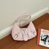 Bolso de hombro retro con estampado de leopardo moderno y elegante, nuevo de moda para el verano 2026, simple, versátil, texturizado, transfronterizo