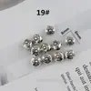 Colar pingente de joia para suéter acessórios de alça capa de celular pulseira metal liga sapatos prata antiga DIY contas artesanais