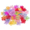 Cor Aleatória Mista Acrílico Transparente Concha Coração Estrela de Cinco Pontas Pingente DIY Pulseira Colar Chave Acessórios de Joia