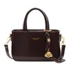 Bolsa Feminina 2026 Outono Nova Versátil Bolsa de Mão Simples Cor Sólida Pequena Quadrada Bolsa de Ombro Único Pequena Bolsa Transversal