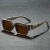 Novos Óculos de Sol Quadrados Retrô Europeus Americanos Unissex Proteção UV Ins Estilo de Rua Óculos de Sol Várias Cores Disponíveis
