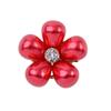 Nueva ropa de novia, serie roja, placa de flores, joyería, accesorios de aleación, bricolaje, abanico antiguo, materiales de joyería al por mayor