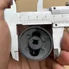 Perilla Temporizador de Gabinete de Horno Eléctrico Eje Semicircular de 6 mm Eje en D Accesorios de Plástico Son Fáciles de Usar y Duraderos