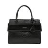 Bolsa Tote de Mão e Transversal Nova Outono 2026 Estilo Leve de Luxo Padrão Crocodilo Bolsa Média Macia Feminina