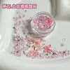Arte de Uñas Mariposa Tridimensional Perla de Moda Nuevo DIY Piedra Triturada Irregular Paquete de Materiales Mixtos Cuentas Aurora Decoración
