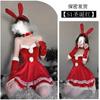 Sexy Lindo Conejito de Navidad Fiesta Disfraz de cosplay Disfraz de fiesta caliente Traje de cosplay