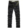 2019 primavera y verano nuevo peto militar multibolsillos para hombre pantalón casual recto lavado elástico para hombre 9167