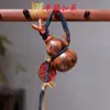 Calabaza de Madera Golpeada por Rayos Calabaza de Madera de Azufaifo Espada Tallada Calabaza Colgante Portátil Yiming Xianyuan Accesorio Colgante para Coche Colgante