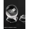 Novo Suporte Redondo de Bola Acrílica Espessa Base para Bola de Cristal Porta-Bola Pequena Transparente Bandeja de Bola Suporte para Enfeite