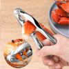 Gadget de cocina multiusos pinzas para cangrejo de aleación de zinc clip para nueces clip para nueces herramienta para pelar nueces en stock