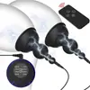 C771 Pinças de Mamilo de Eletrodo Duplo Suprimentos para Bomba de Leite Brinquedo Sexual Dispositivo de Sucção com Pulso Elétrico para Genitais
