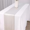 Venta al por mayor del fabricante Colores sólidos Sedas y Satines Satines Camino de mesa Boda Hotel Boda Boda Mantel largo Decoración Mesa de comedor