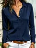 Comércio Exterior Transfronteiriço Camisa Feminina de Manga Longa Novo Estilo Temperamento Top de Verão Estilo Fino Nova Roupa Feminina Roupa Formal Feminina Mulheres