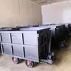 Vagón Minero de Riel Curvo Unilateral de Descarga Lateral Mcc2.0-6, Vehículo de Transporte Minero sobre Rieles, Vagón de Gran Capacidad con Fuerte Capacidad de Carga