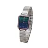 Reloj de Mujer Ins Nicho Lujo Ligero Alto Valor Estudiantes Avanzado Gama Alta Temperamento Frío Bambú Distintivo Reloj de Cuarzo Mujer