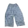 Jeans de niña con estampado de corazón estilo coreano, nueva colección otoño/invierno 2026, pantalones casuales de pierna ancha de moda vintage para niñas