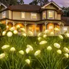 Lámpara de Hongo Nueva con Energía Solar, Superventas Transfronterizo, Lámpara de Suelo Decorativa de Medusa, Lámpara de Ambiente para Jardín Exterior, Lámpara de Césped