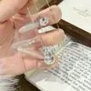 Pingente de Jade Espuma d'Água Prata de Lei S925 Colar de Abóbora Grande com Quatro Garras Corrente Simples de Clavícula de Alto Padrão Feminino Fulu Nicho