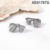 Brincos de Pérola com Laço Estilo Retrô Francês, Luxo Leve, Exquisitos e Versáteis Brincos de Aço Titânio para Mulheres, Brincos de Pérola