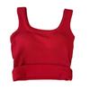Chaleco Térmico de Felpa Cepillada de Otoño e Invierno con Cuello Cuadrado para Mujer, Ropa Exterior de Corte Ajustado, Camisola Ajustada con Hombros Anchos, Top de Capa Base