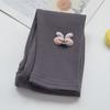 Leggings de Algodão Puro para Meninas Finas Primavera e Outono Roupas Femininas Estilo Ocidental Roupas de Outono Roupas Infantis Bebê Menina Calças Casuais
