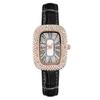 Relógios Femininos com Strass e Designs Estrelados, Atacado para Transmissão ao Vivo, Relógios Femininos de Nicho de Luxo Leve, Transmissão ao Vivo de Alta Qualidade