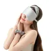 Máscara de Olho de Três Peças Bolsa de Pano Elástico de Cabelo Seda de Imitação Máscara de Olho para Dormir de Viagem Conjunto de Bloqueio de Luz Respirável para Pausa para Almoço Pronto para Venda