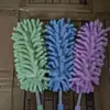 Poeira de Chenille Aço Inoxidável Pena de Limpeza de Poeira Mini Limpador de Poeira Retrátil Dobrável Fresta Carro Poeira Limpador de Poeira Remoção Eletrostática de Poeira