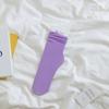 Calcetines de Terciopelo Seda de Hielo, Calcetines Jk de Verano Estilo Fino para Mujer, Calcetines Largos Japoneses Antideslizantes Negros y Blancos hasta la Mitad de la Pantorrilla