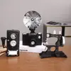 Enfeites Criativos de Resina Nostálgicos Retrô para Vitrines de Cafés, Lojas de Roupas, Adereços de Exposição Estilo Industrial e Decorações Vintage