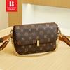 Bolsa Transversal de Ombro Feminina Barney Meizi, Nova Moda de Alto Padrão Versátil Nicho Original Bolsa Mensageira de Luxo