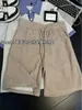 Shorts Casuales de Corte Diagonal Estilo Old Money para Hombre, Verano Cleanfit Marca Trendy Estilo Holgado Perezoso Ambiente Relajado Pantalones de Cinco Puntos