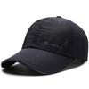 Chapéu Primavera e Verão Boné de Baseball Masculino Tela Respirável Chapéu Sanduíche Aba Chapéu de Sol Boné de Baseball Refletivo