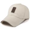 Sombrero de ala extendida para hombre, gorra de protección solar para primavera y verano, para hombres de mediana edad y mayores, gorra de tela de algodón para el sol