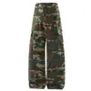 Ropa ACU para Hombre Pantalones Casuales de Retazos Camuflaje Retro para Hombre 2026 Otoño/Invierno Nuevos Pantalones Casuales de Pierna Ancha para Hombre