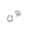Pendientes de Línea Geométrica Dulces para Mujer, Modernos y Versátiles, Pendientes Huecos en Forma de C, Accesorios para Orejas de Personalidad Nicho, Tendencia
