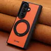 Adequado para capa de telefone com carregamento sem fio Samsung Z Fold 8 Ultra, proteção de 360 graus, fivela de anel rotativa, suporte de suporte magnético no quadro central