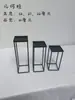 Bebé Nuevo Descanso Banquete Banquete de Compromiso Rojo Marrón Soporte para Pastel Adorno Estilo Bosque Mesa de Exhibición Mesa de Postres Soporte de Exhibición Negocio de Té