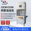 Prensa servo de 1T/20T, prensa pequeña para componentes electrónicos, prensa CNC de precisión de cuatro columnas